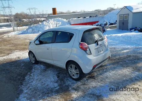 2014 Chevrolet Spark 1Lt Auto from USA, damaged, VIN KL8CD6S90EC448995